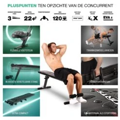 Sportstech BRT100 - Halterbank - Buiktrainer - Fitnessbank- Trainingsbank -Fit Gear Verkoop 1200x1200 984