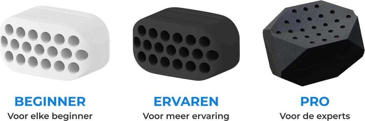 Nuvance - Kaaklijn Trainer (Combi Set) - Pro, Ervaren, Beginner - Jawline Trainer - Kaak Trainer 4 Nuvance - Kaaklijn Trainer (Combi Set) - Pro, Ervaren, Beginner - Jawline Trainer - Kaak Trainer - Afbeelding 2