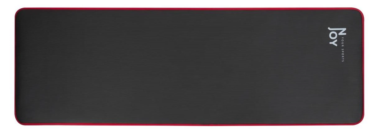 Njoy Your Sports Sportmat - Yogamat - Fitness Mat - Fitnessmat Voor Thuis - Extra Dikke Sportmat - Zachtschuim - Antislip - Zwart/Rood - 185 X 61cm 4 Njoy Your Sports Sportmat - Yogamat - Fitness Mat - Fitnessmat Voor Thuis - Extra Dikke Sportmat - Zachtschuim - Antislip - Zwart/Rood - 185 X 61cm - Afbeelding 2