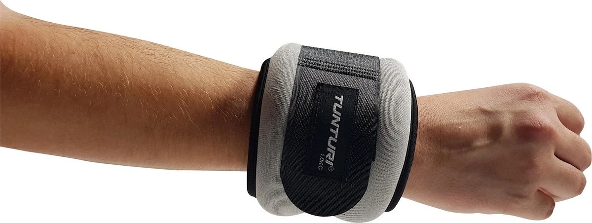 Tunturi Enkelgewichten En Polsgewichten - Gewichten - 2 X 1kg - Grijs 8 Tunturi Enkelgewichten En Polsgewichten - Gewichten - 2 X 1kg - Grijs - Afbeelding 6