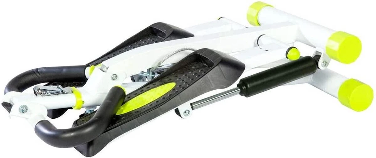 Wayflex - Opvouwbare Stepper - Hometrainer - Fitness Stepper - Fitnesstrainer - Wit/Zwart 5 Wayflex - Opvouwbare Stepper - Hometrainer - Fitness Stepper - Fitnesstrainer - Wit/Zwart - Afbeelding 3