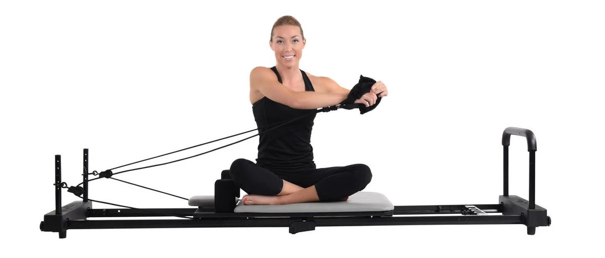Bodi-tek Pilates Reformer - Pilatesbank - Paars 9 Bodi-tek Pilates Reformer - Pilatesbank - Paars - Afbeelding 7