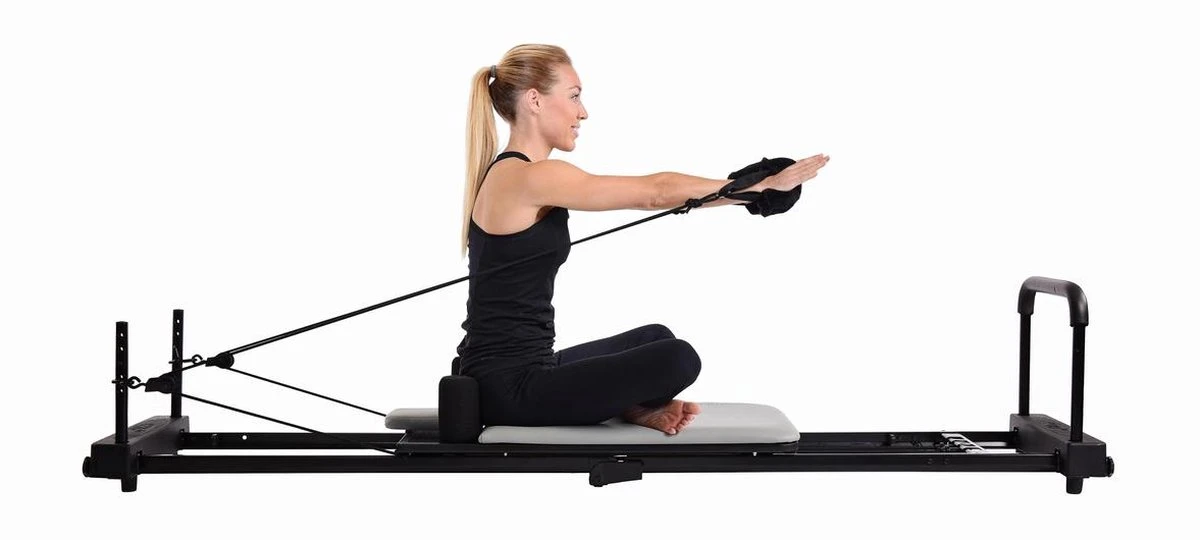 Bodi-tek Pilates Reformer - Pilatesbank - Paars 6 Bodi-tek Pilates Reformer - Pilatesbank - Paars - Afbeelding 4