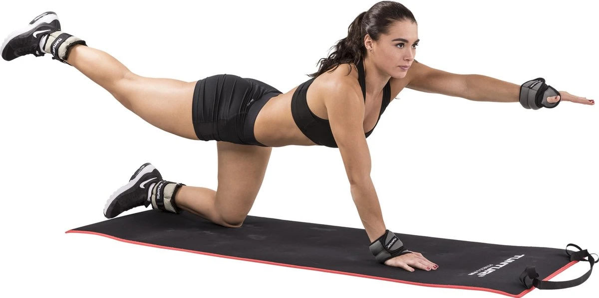 Tunturi Enkelgewichten En Polsgewichten - Gewichten - 2 X 1,5kg - Grijs 5 Tunturi Enkelgewichten En Polsgewichten - Gewichten - 2 X 1,5kg - Grijs - Afbeelding 3