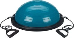 Avento Balanstrainer + 2 Weerstandsbanden - Ø 58 Cm - Blauw/Zwart