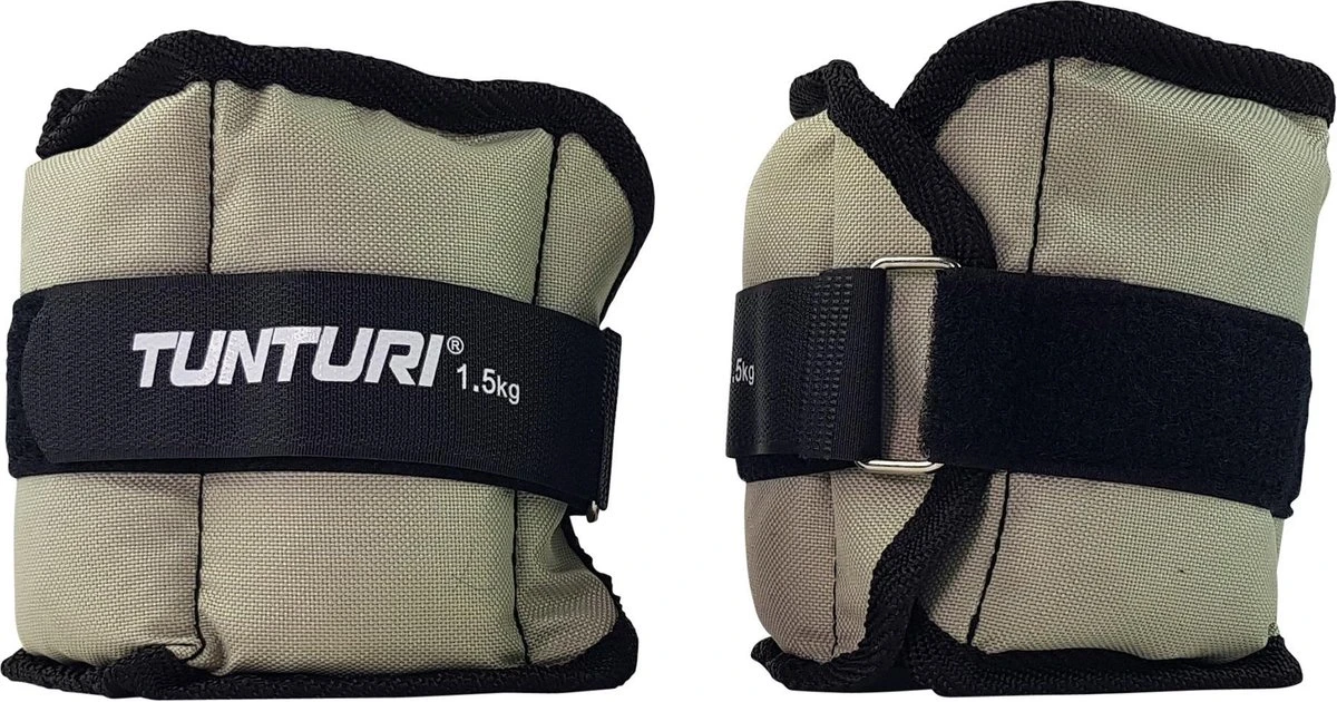 Tunturi Enkelgewichten En Polsgewichten - Gewichten - 2 X 1,5kg - Grijs 16 Tunturi Enkelgewichten En Polsgewichten - Gewichten - 2 X 1,5kg - Grijs - Afbeelding 14
