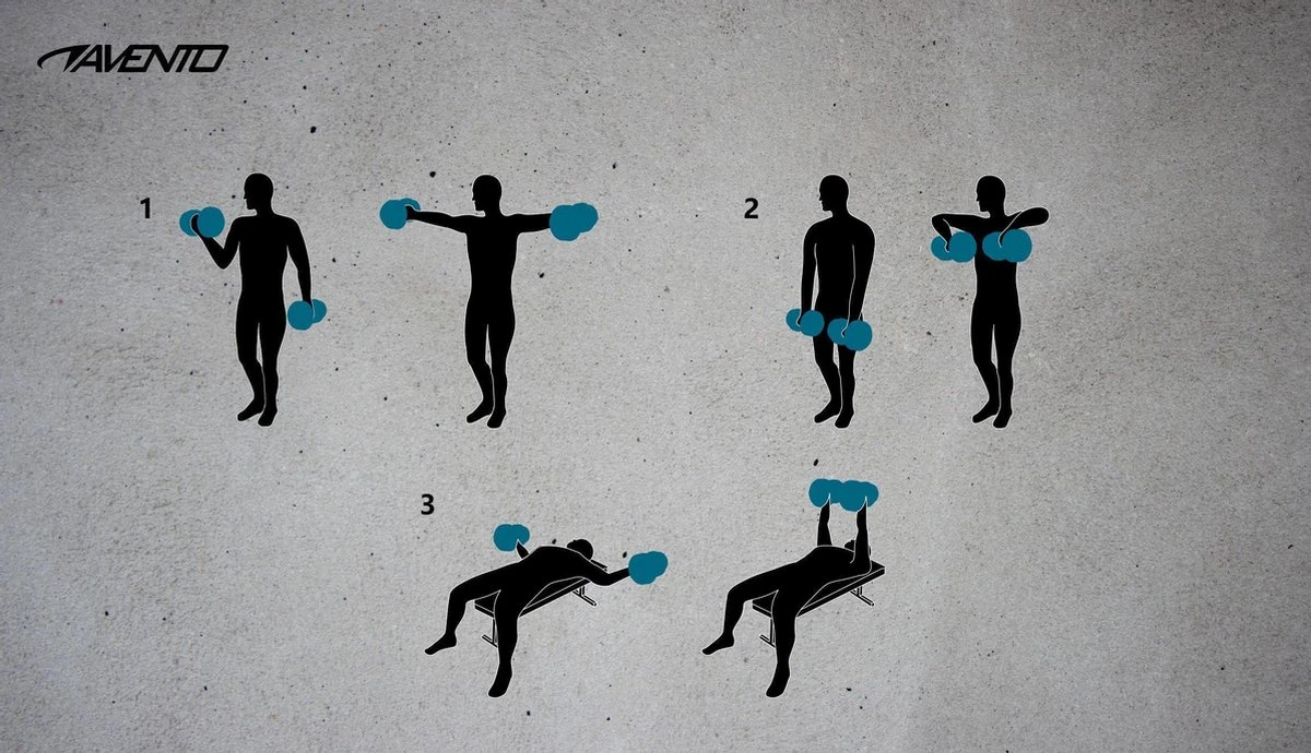 Avento Halter Verstelbaar Kunststof - Dumbbell 15 Kg - Zwart 9 Avento Halter Verstelbaar Kunststof - Dumbbell 15 Kg - Zwart - Afbeelding 7