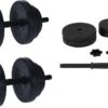 XQ Max Dumbbell Set - Verstelbaar - 2 STUKS Van 10 KG - Halters - 12 Schijven