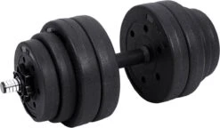 Songmics Dumbells - Halterset - Gewichten - Dumbells Set - Halters Verstelbaar - Met Verbindingsbuis - Set Van 30 Kg - Geel - Zwart -Fit Gear Verkoop 1200x699 3