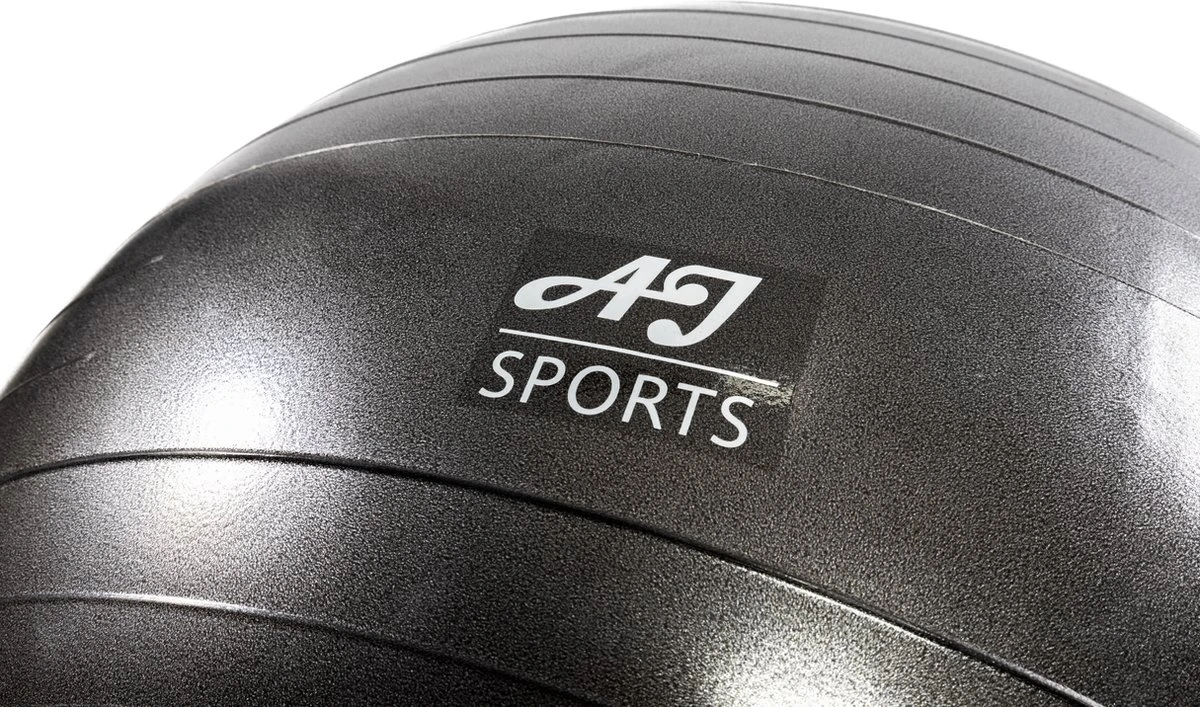 AJ-Sports Fitness / Yoga Bal 75CM - Yoga Bal - Pilates Bal - Gymbal - Zitbal - Zwangerschapsbal - Gymnastiek Bal - Swiss Bal - Yoga - Fitness - Inclusief Pomp - Zwart 5 AJ-Sports Fitness / Yoga Bal 75CM - Yoga Bal - Pilates Bal - Gymbal - Zitbal - Zwangerschapsbal - Gymnastiek Bal - Swiss Bal - Yoga - Fitness - Inclusief Pomp - Zwart - Afbeelding 3