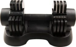 KIMO DIRECT Verstelbare Dumbbell 12,5KG - Dumbells - Gewichten - 2,5/5/7,5/10/12,5KG - Smart Dumbell - Zwart