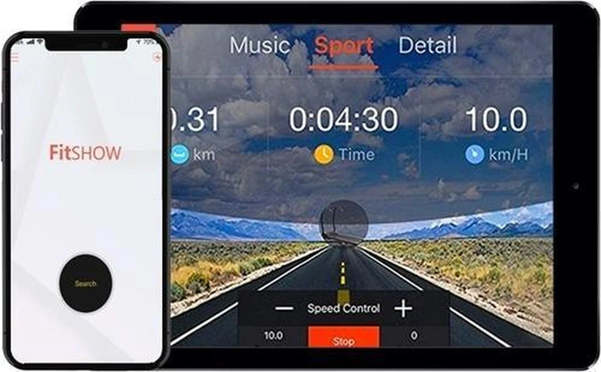 VirtuFit Totally Foldable TR-50i Loopband - Inklapbaar - Fitness - 99% Voorgemonteerd 14 VirtuFit Totally Foldable TR-50i Loopband - Inklapbaar - Fitness - 99% Voorgemonteerd - Afbeelding 12