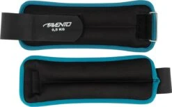 Avento Pols/Enkel Gewicht Neopreen - 2x 0.5 Kg - Zwart/Blauw -Fit Gear Verkoop 1200x748 2