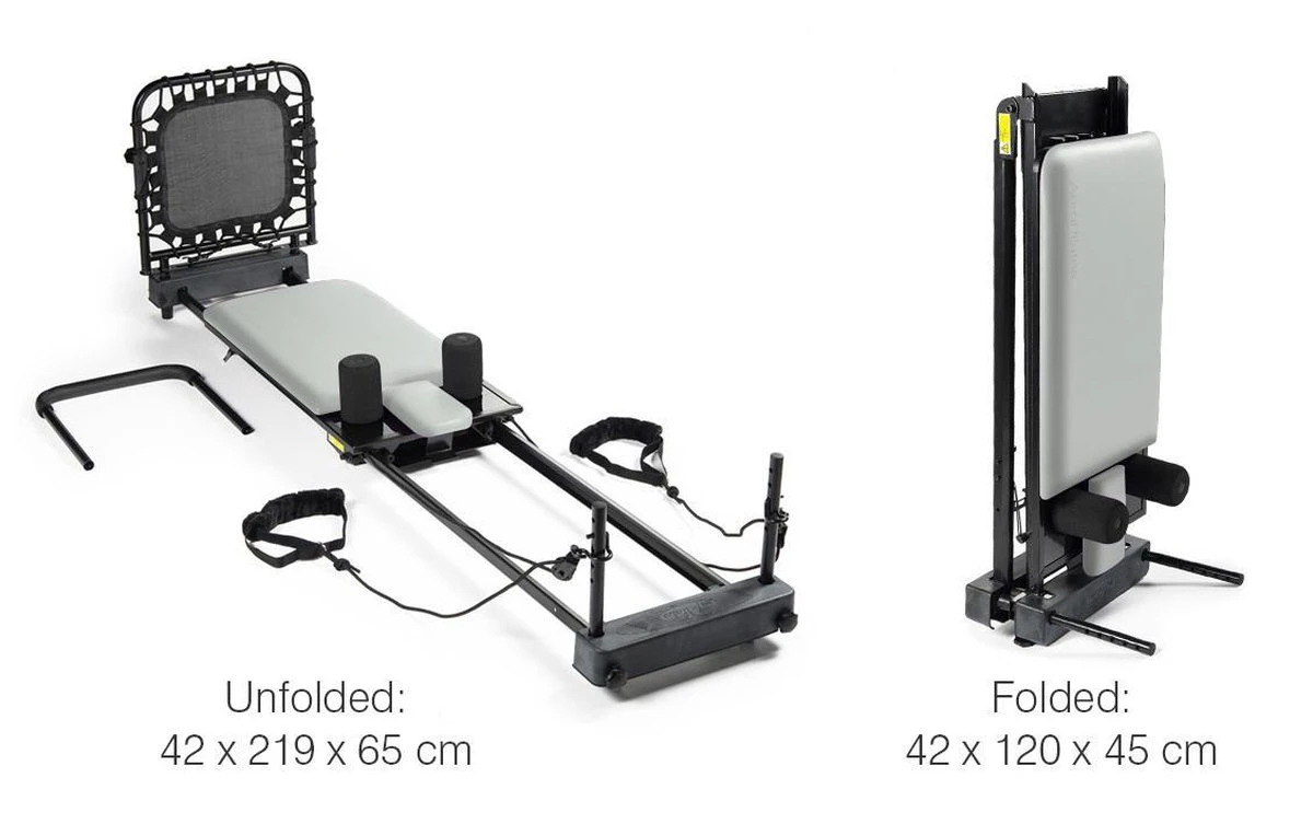 Bodi-tek Pilates Reformer - Pilatesbank - Paars 4 Bodi-tek Pilates Reformer - Pilatesbank - Paars - Afbeelding 2