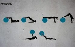 Avento Fitness/Gymbal - Ø 75 Cm - Zwart -Fit Gear Verkoop 1200x757