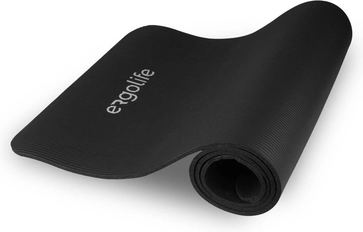 Ergolife-Fitnessmat-Yogamat-Sportmat-Inclusief Draagtas- 183x61x0,5cm 3 Ergolife-Fitnessmat-Yogamat-Sportmat-Inclusief Draagtas- 183x61x0,5cm