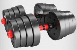 Merkloos Halterset Dumbbellset Dumbells Totaal 30kg 2x 15kg - Dumbells -Fit Gear Verkoop 1200x771 2