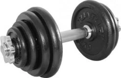 Tunturi Gewichten Gietijzer Totaal 20kg - Halterset Met Schroefsluiting - Dumbbell Set - 1 Halterstang - 30mm - Incl. Gratis Fitness App 13 Tunturi Gewichten Gietijzer Totaal 20kg - Halterset Met Schroefsluiting - Dumbbell Set - 1 Halterstang - 30mm - Incl. Gratis Fitness App -Fit Gear Verkoop 1200x776 1