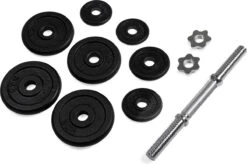 Dumbbellset - VirtuFit Verstelbare Dumbbellset Pro - Halterset - Gietijzer - 15 Kg -Fit Gear Verkoop 1200x796