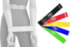 MH Label - Sport Elastiek Band Fitness - Weerstandsbanden - Weerstandselastiek - Fitnessbanden - Fitness Elastieken - Loop Resistance Banden - Gymnastiekband - Trainingsbanden -Fit Gear Verkoop 1200x809 1