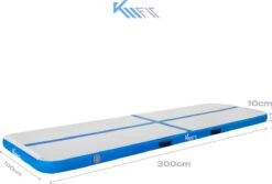 KM-Fit Gymnastiekmat Opblaasbare Airtrack Fitness Sport Gym Mat 3 M Blauw -Fit Gear Verkoop 1200x809