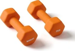 Basic-Fit® Dumbbells - Dumbells Set - 2 X 2 Kg - Rubber - Oranje 8 Basic-Fit® Dumbbells - Dumbells Set - 2 X 2 Kg - Rubber - Oranje -Fit Gear Verkoop 1200x811