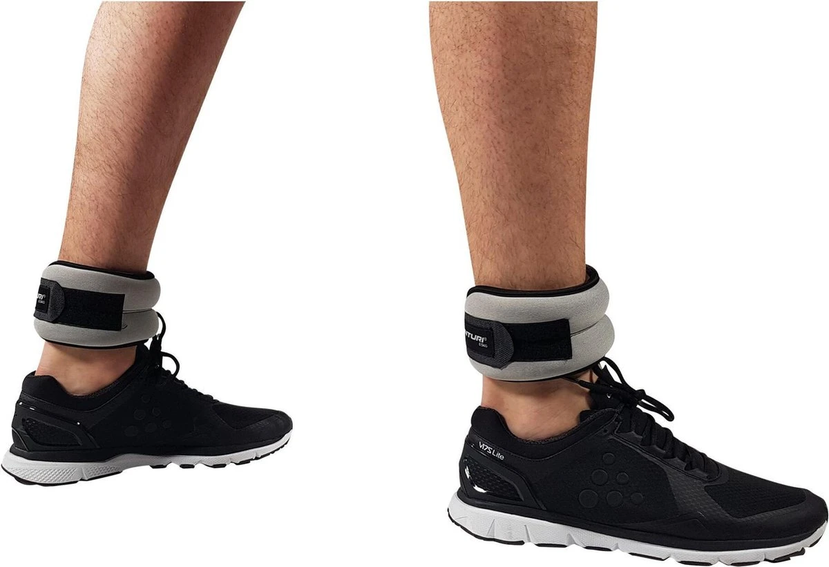 Tunturi Enkelgewichten En Polsgewichten - Gewichten - 2 X 1kg - Grijs 16 Tunturi Enkelgewichten En Polsgewichten - Gewichten - 2 X 1kg - Grijs - Afbeelding 14