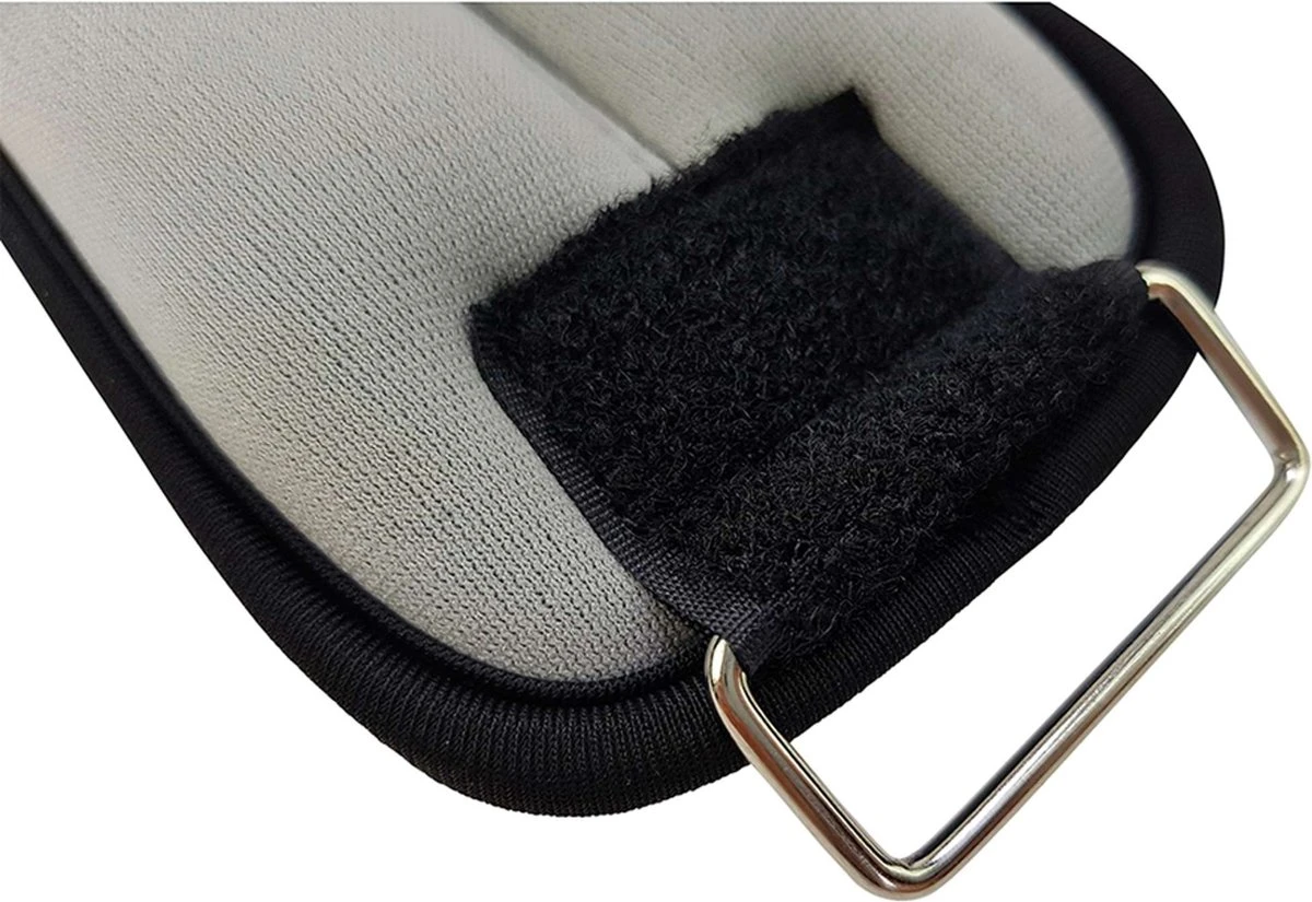 Tunturi Variabel Enkelgewichten En Polsgewichten - 2x 0,5 Kg - Grijs 10 Tunturi Variabel Enkelgewichten En Polsgewichten - 2x 0,5 Kg - Grijs - Afbeelding 8