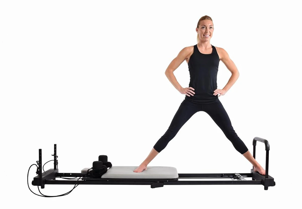 Bodi-tek Pilates Reformer - Pilatesbank - Paars 12 Bodi-tek Pilates Reformer - Pilatesbank - Paars - Afbeelding 10