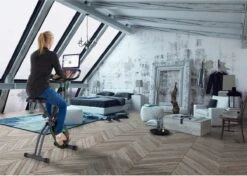 Tunturi Cardio Fit B20 X-bike - Hometrainer - Fitnessfiets - Fietstrainer - Opvouwbaar - Verstelbaar - 8 Weerstandsniveaus -Fit Gear Verkoop 1200x857