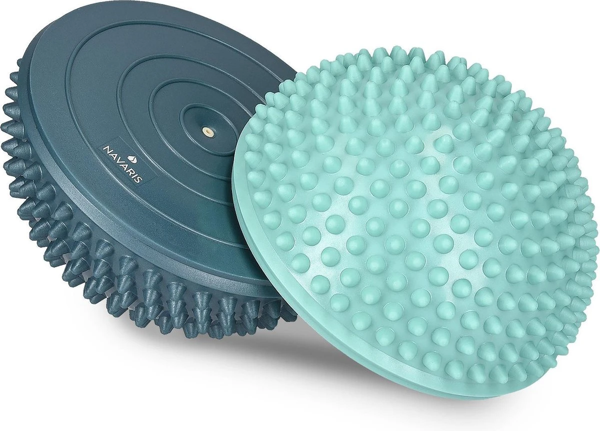 Navaris 2x Balansegel Voor Evenwichtstraining - Evenwichtsegels - Balanstrainers - Set Van 2 Stuks - Diameter 16 Cm - Verschillende Kleuren 3 Navaris 2x Balansegel Voor Evenwichtstraining - Evenwichtsegels - Balanstrainers - Set Van 2 Stuks - Diameter 16 Cm - Verschillende Kleuren