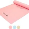 Focus Fitness – Yoga Mat Roze Met Print – Sport Mat 173 X 61 X 0.5 Cm – Fitness Mat