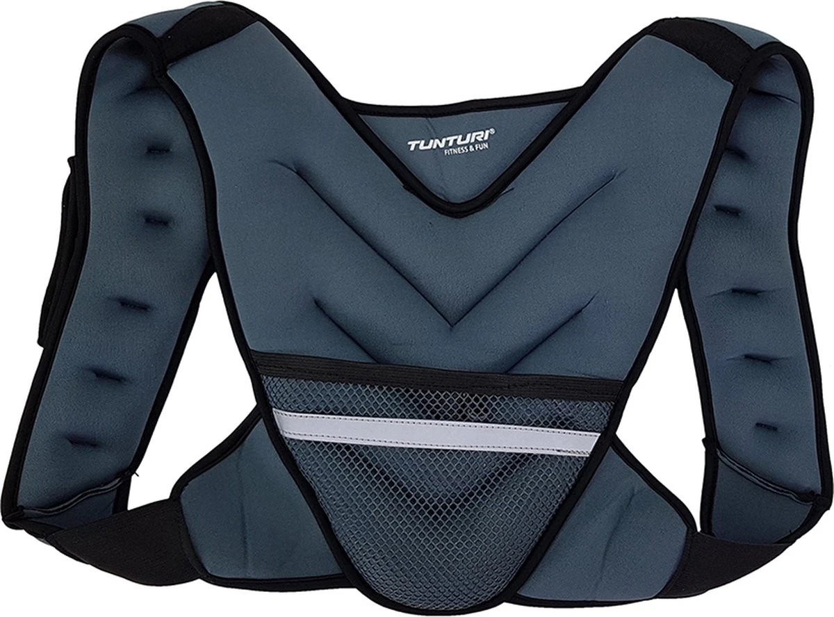 Tunturi Gewichstvest - Gewichtvest - Weight Vest - Gewichtsvest Hardlopen - Verstelbaar - 5kg - Grijs 8 Tunturi Gewichstvest - Gewichtvest - Weight Vest - Gewichtsvest Hardlopen - Verstelbaar - 5kg - Grijs - Afbeelding 6