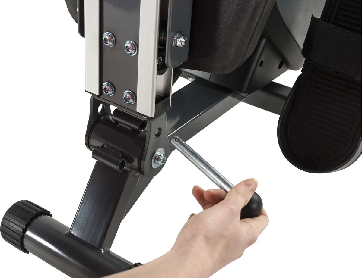 Tunturi Cardio Fit R30 Roeitrainer - Inklapbaar - Roeimachine Met 8 Weerstandsniveaus - Roeiapparaat Voor Thuis - Incl. Tablethouder 13 Tunturi Cardio Fit R30 Roeitrainer - Inklapbaar - Roeimachine Met 8 Weerstandsniveaus - Roeiapparaat Voor Thuis - Incl. Tablethouder - Afbeelding 11