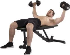 Tunturi UB40 Utility Bench Fitnessbank - Halterbank - Trainingsbank - Buikspierbank - Verstelbaar -Fit Gear Verkoop 1200x940