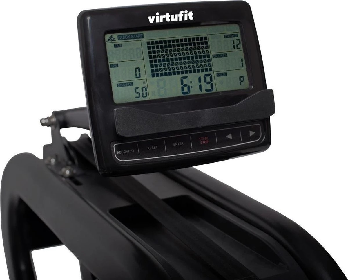 Roeitrainer - VirtuFit Pro Water Resistance Row 1000 Roeimachine - Hartslagfunctie - Inklapbaar 8 Roeitrainer - VirtuFit Pro Water Resistance Row 1000 Roeimachine - Hartslagfunctie - Inklapbaar - Afbeelding 6