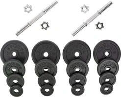 RS Sports Dumbellset - Halterset Met Gewichten - Totaal 40 Kg - 2 Stangen - Zwart 16 RS Sports Dumbellset - Halterset Met Gewichten - Totaal 40 Kg - 2 Stangen - Zwart -Fit Gear Verkoop 1200x969 1