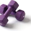 Basic-Fit® Dumbbells - Dumbells Set - 2 X 3 Kg - Rubber - Paars -Fit Gear Verkoop 1200x970 1