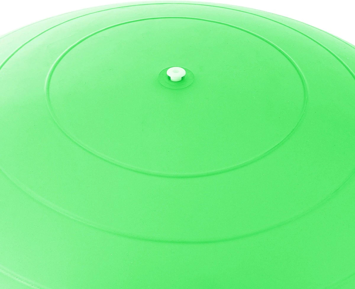 Springos Fitness Bal | Zitbal | Yoga Bal | Fitness | Groen | Inclusief Pomp | 65 Cm 4 Springos Fitness Bal | Zitbal | Yoga Bal | Fitness | Groen | Inclusief Pomp | 65 Cm - Afbeelding 2