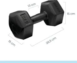 Iron Gym Dumbbell Set 2x 6 Kg Grote Robuuste Dumbbells Gietijzer - Fitness Accessoire -Fit Gear Verkoop 1200x984 1