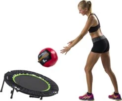 Tunturi Fitness Trampoline - Mini Trampoline - Opvouwbaar - 104cm Springoppervlak - Inclusief Beschermrand & Handgrip - Incl. Gratis Fitnessapp 18 Tunturi Fitness Trampoline - Mini Trampoline - Opvouwbaar - 104cm Springoppervlak - Inclusief Beschermrand & Handgrip - Incl. Gratis Fitnessapp -Fit Gear Verkoop 1200x990