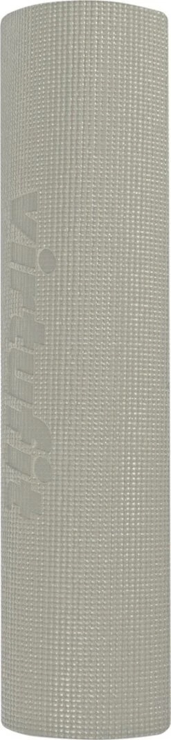 VirtuFit Premium Yoga Mat - Sportmat - Fitness Mat - Anti-slip - Dik (4 Mm) - Natural Grey -Fit Gear Verkoop 277x1200
