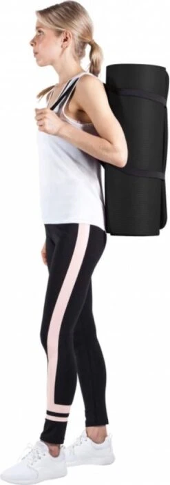 Gorilla Sports Yogamat Deluxe (190 X 100 X 1,5 Cm) - Yoga Mat - Zwart 8 Gorilla Sports Yogamat Deluxe (190 X 100 X 1,5 Cm) - Yoga Mat - Zwart -Fit Gear Verkoop 421x1200