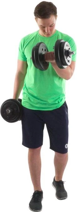 ScSPORTS® Halterschijven Set 30 Kg - Kunststof - 30 Mm - 2x10 - 2x5 Kg - Gewichten 15 ScSPORTS® Halterschijven Set 30 Kg - Kunststof - 30 Mm - 2x10 - 2x5 Kg - Gewichten -Fit Gear Verkoop 438x1200