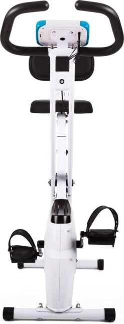 CAPITAL SPORTS Azura Hometrainer - Fitness Fiets - Fietstrainer Met 8 Standen - Inclusief Hartslagmeter - Opvouwbaar -Fit Gear Verkoop 459x1200