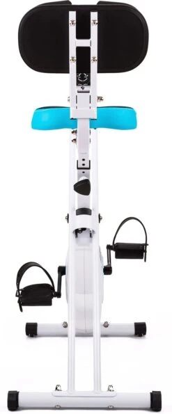 CAPITAL SPORTS Azura Hometrainer - Fitness Fiets - Fietstrainer Met 8 Standen - Inclusief Hartslagmeter - Opvouwbaar -Fit Gear Verkoop 498x1200
