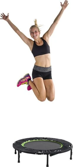 Tunturi Fitness Trampoline - Mini Trampoline - Opvouwbaar - 104cm Springoppervlak - Inclusief Beschermrand & Handgrip - Incl. Gratis Fitnessapp 15 Tunturi Fitness Trampoline - Mini Trampoline - Opvouwbaar - 104cm Springoppervlak - Inclusief Beschermrand & Handgrip - Incl. Gratis Fitnessapp -Fit Gear Verkoop 525x1200