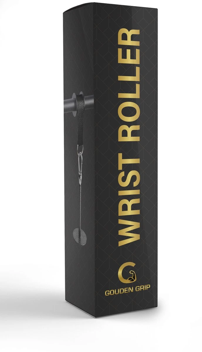 Gouden Grip Wrist Roller + GRATIS Griptraining E-book - Onderarm Trainer Kabel Roller - Grip Training - Pols Arm Trainer - Forearm Blaster - 7 Gouden Grip Wrist Roller + GRATIS Griptraining E-book - Onderarm Trainer Kabel Roller - Grip Training - Pols Arm Trainer - Forearm Blaster - - Afbeelding 5