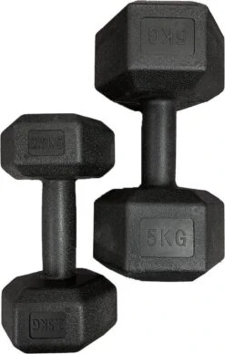 Merkloos Dumbbells Set - Fitness Set Van 2x 5kg - Zwart 14 Merkloos Dumbbells Set - Fitness Set Van 2x 5kg - Zwart -Fit Gear Verkoop 763x1200 1