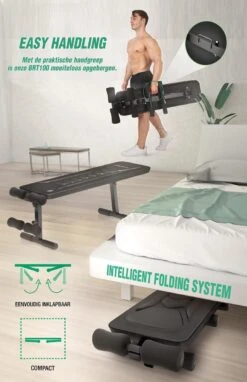 Sportstech BRT100 - Halterbank - Buiktrainer - Fitnessbank- Trainingsbank -Fit Gear Verkoop 775x1200 2